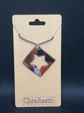 Handcrafted Multicolored Pendant Necklace - various colors